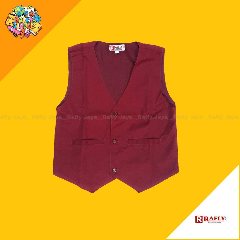 SIMJI Rompi SD - Rompi Merah SD - Rompi Hitam SD - Seragam SD - Seragam Sekolah / Rafly Jaya
