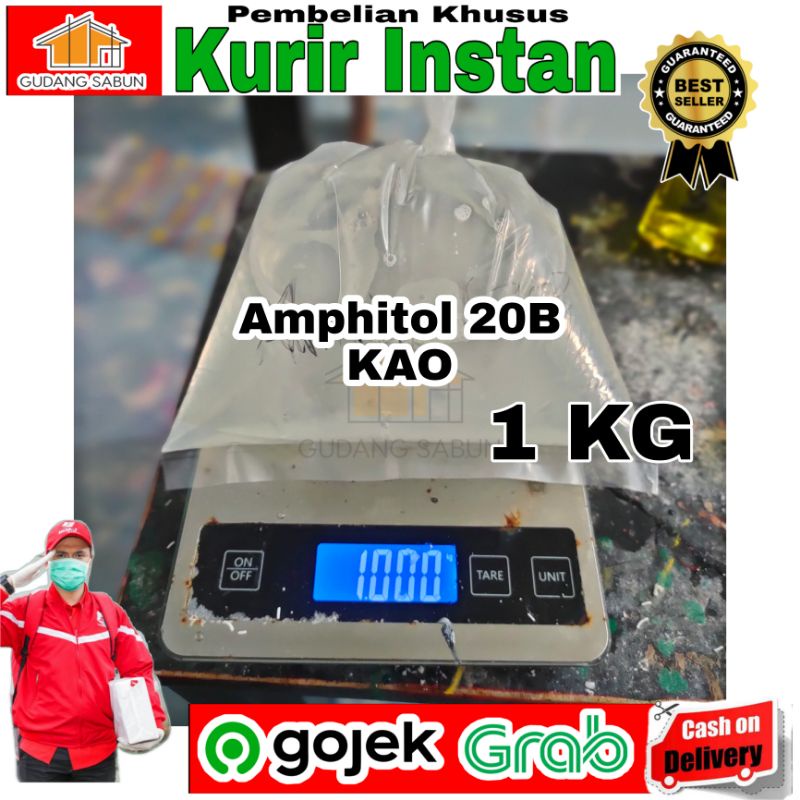 Amphitol 20B KAO / Lauryl Betaine / Foambooster - 1.000gr