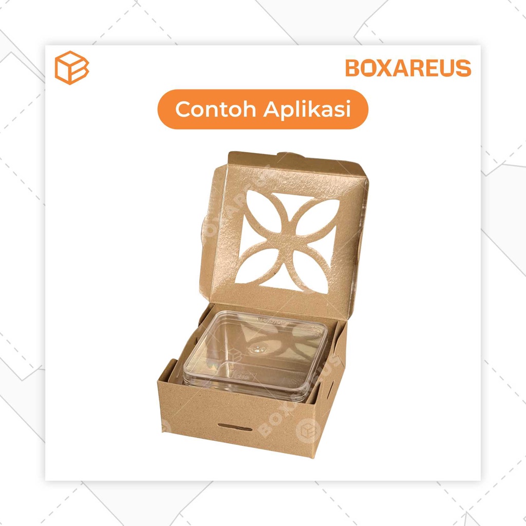 Box Cookies Packaging Kue Kering Dus Kotak Roti Pastry,Dus Makanan | CB121205