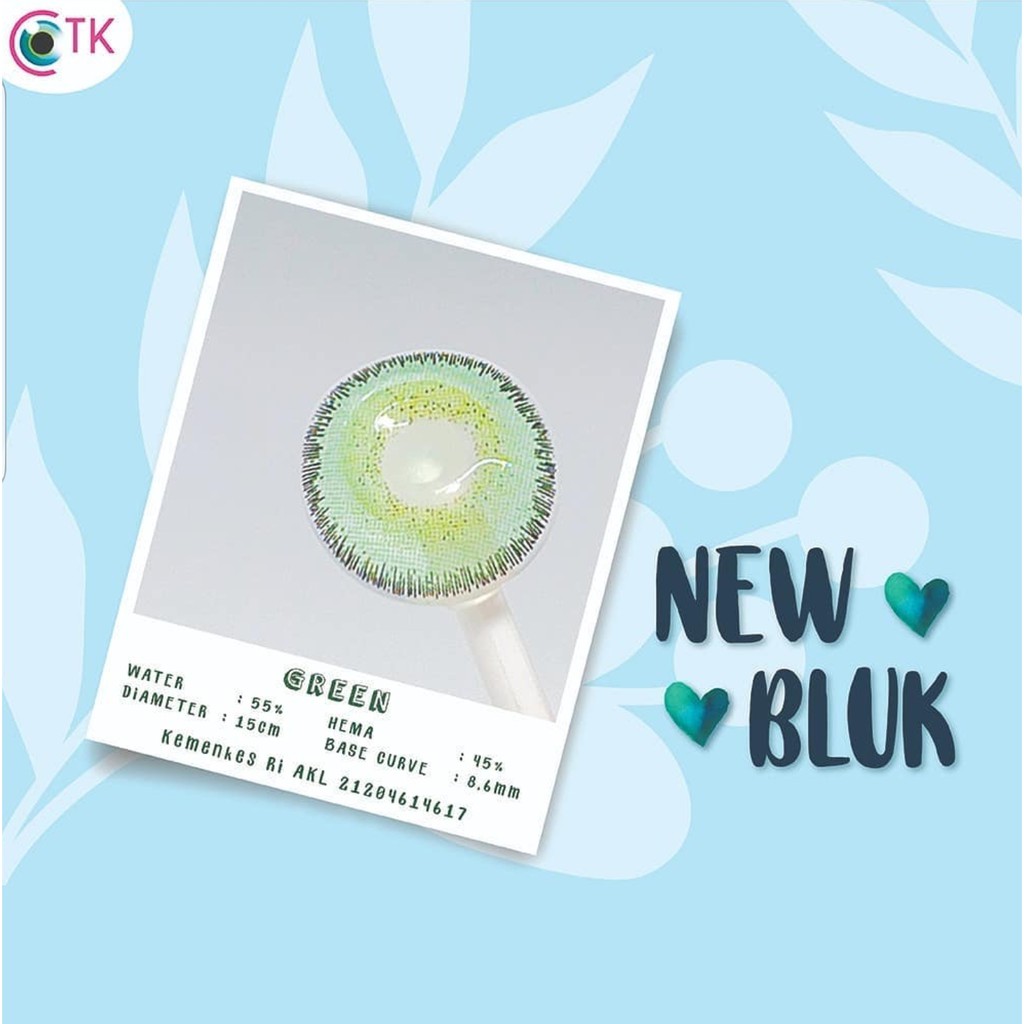 SOFTLENS NEWBLUK NORMAL 15MM-NEWBLUK GREEN NORMAL