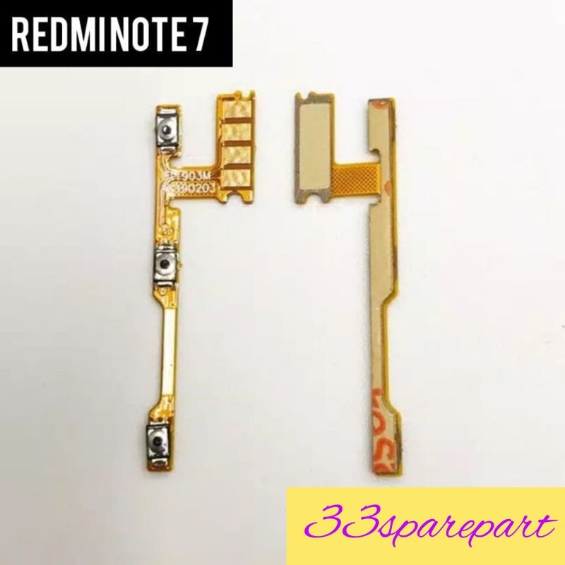 Flexible on off+voll Xiaomi redmi note 7 / note 7pro / note 8 ORIGINAL