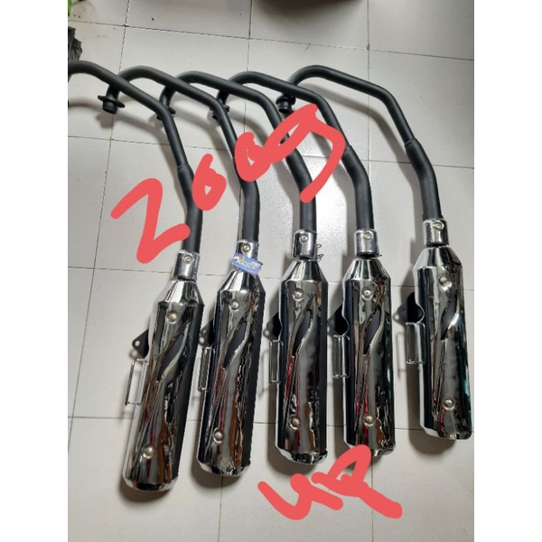 knalpot Tiger Revo tirev original copotan