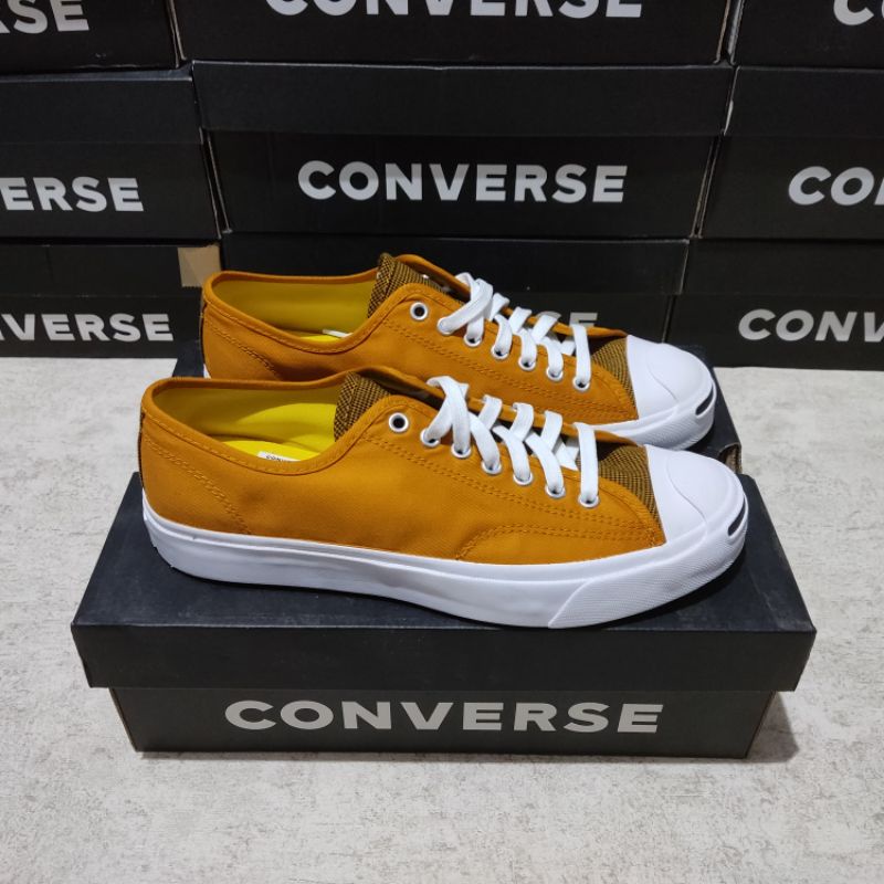Converse Jack Purcell Ox - Saffron/White