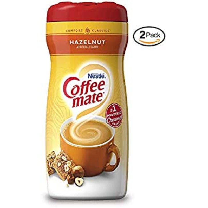 

COFFEEMATE HAZELNUT 15 O( 425.2 GR)