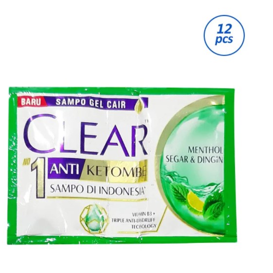 Shampo Clear Sachet 12x10ml