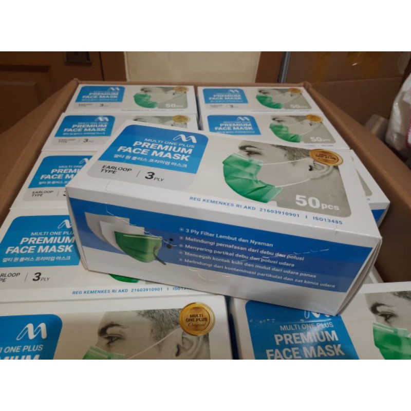 MULTI ONE PLUS 3PLY Masker 3play