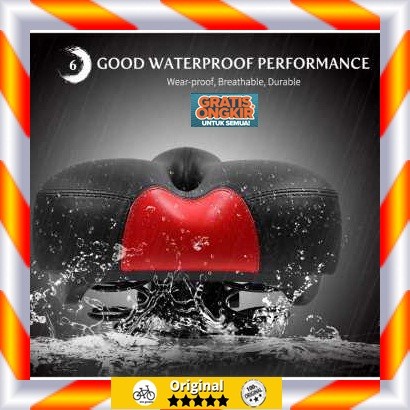 Sadel Sepeda Bike Saddle Leather WEST BIKING