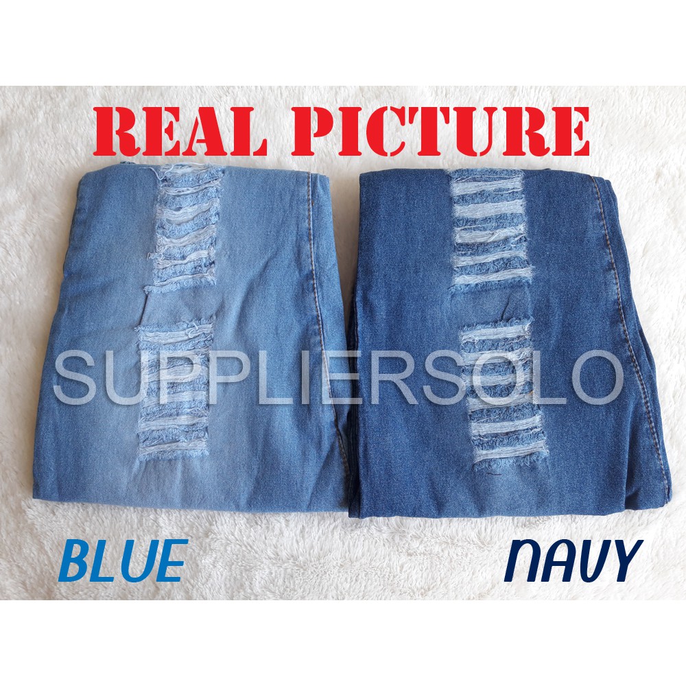 CELANA BAGGY RIPPED / BAGGY SOBEK / WONDER RIPPED XL &amp; JUMBO XXL