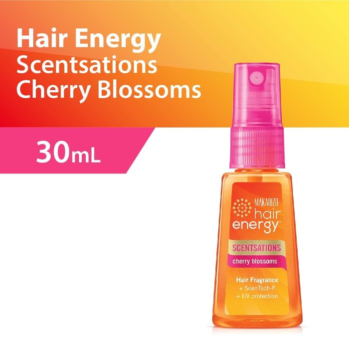 Makarizo Hair Energy Scentsations Hair Fragrance Cherry Blossom 30 mL Parfum Rambut / Minyak Wangi