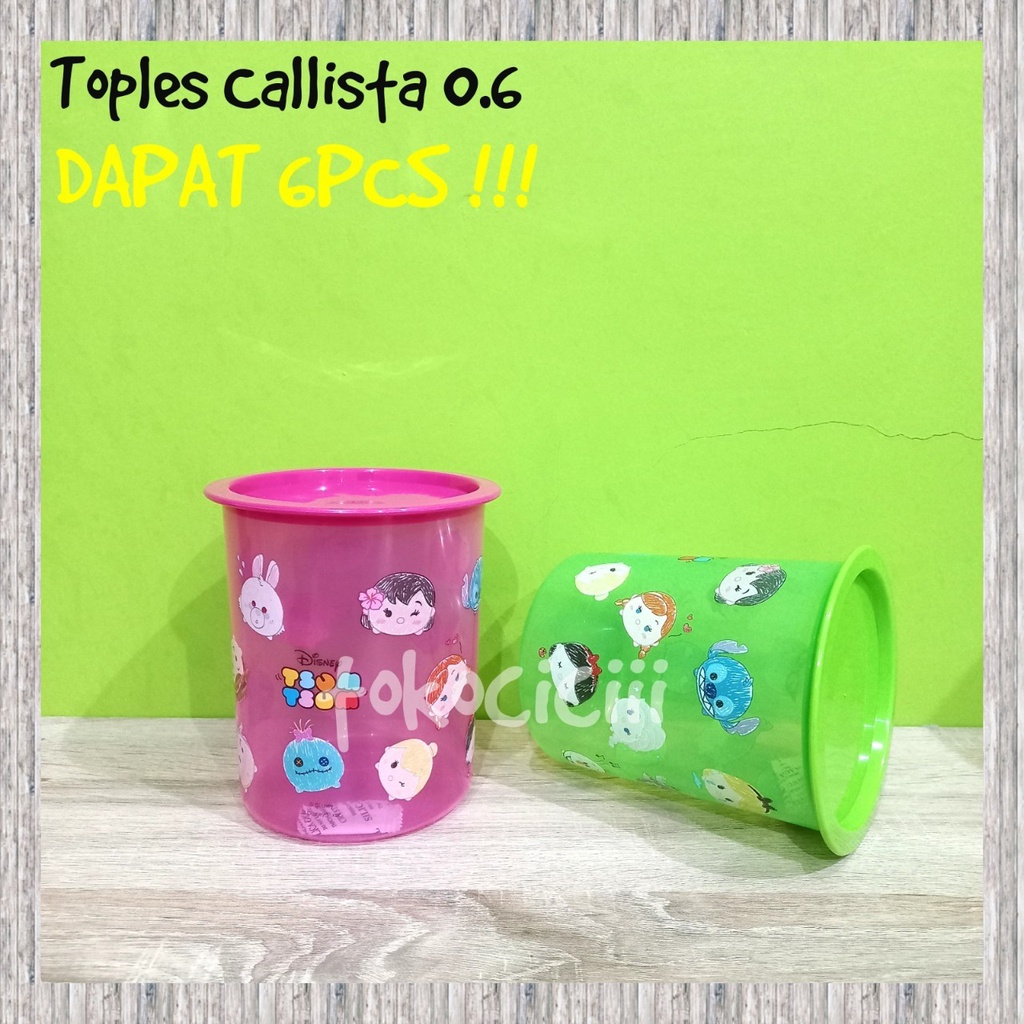 6PCS Toples Odate 0.6 toples jajan calista