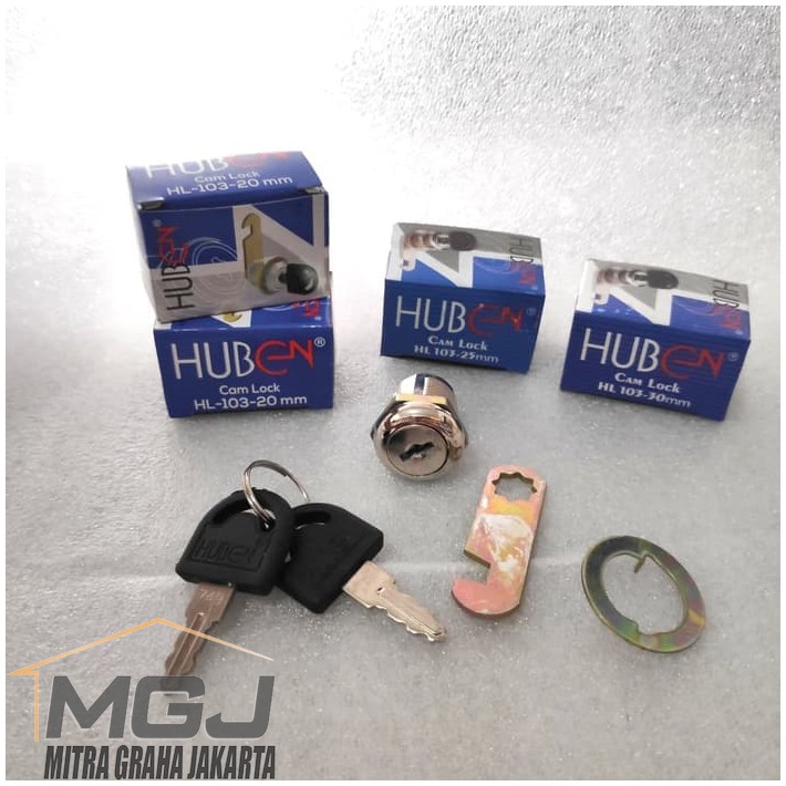Toko Grosir Kunci Kait Laci Lemari Loker Cam Lock Camlock Huben Hl 103.20 (20 Mm) Mgj 33l3kzEsboz5gz