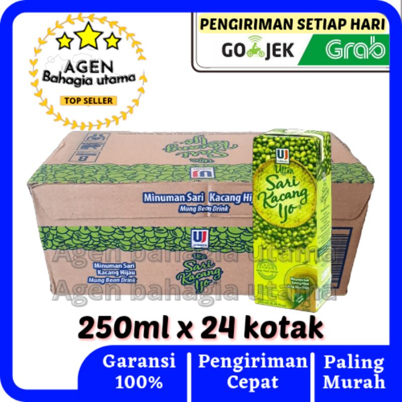 

Ultra Sari Kacang Ijo 250ml (Satu Box)