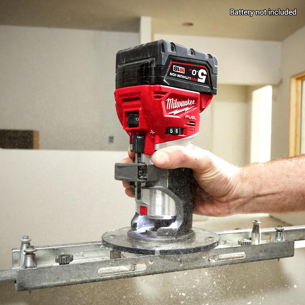 MILWAUKEE &quot;M18FTR-0 M18 FUEL™ Trim Router - Tool Only&quot;