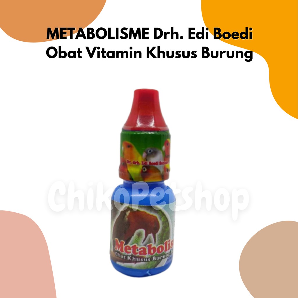 Terbaik Obat Dan Vitamin Metabolisme Drh. Edi Boedi Mengobati Burung