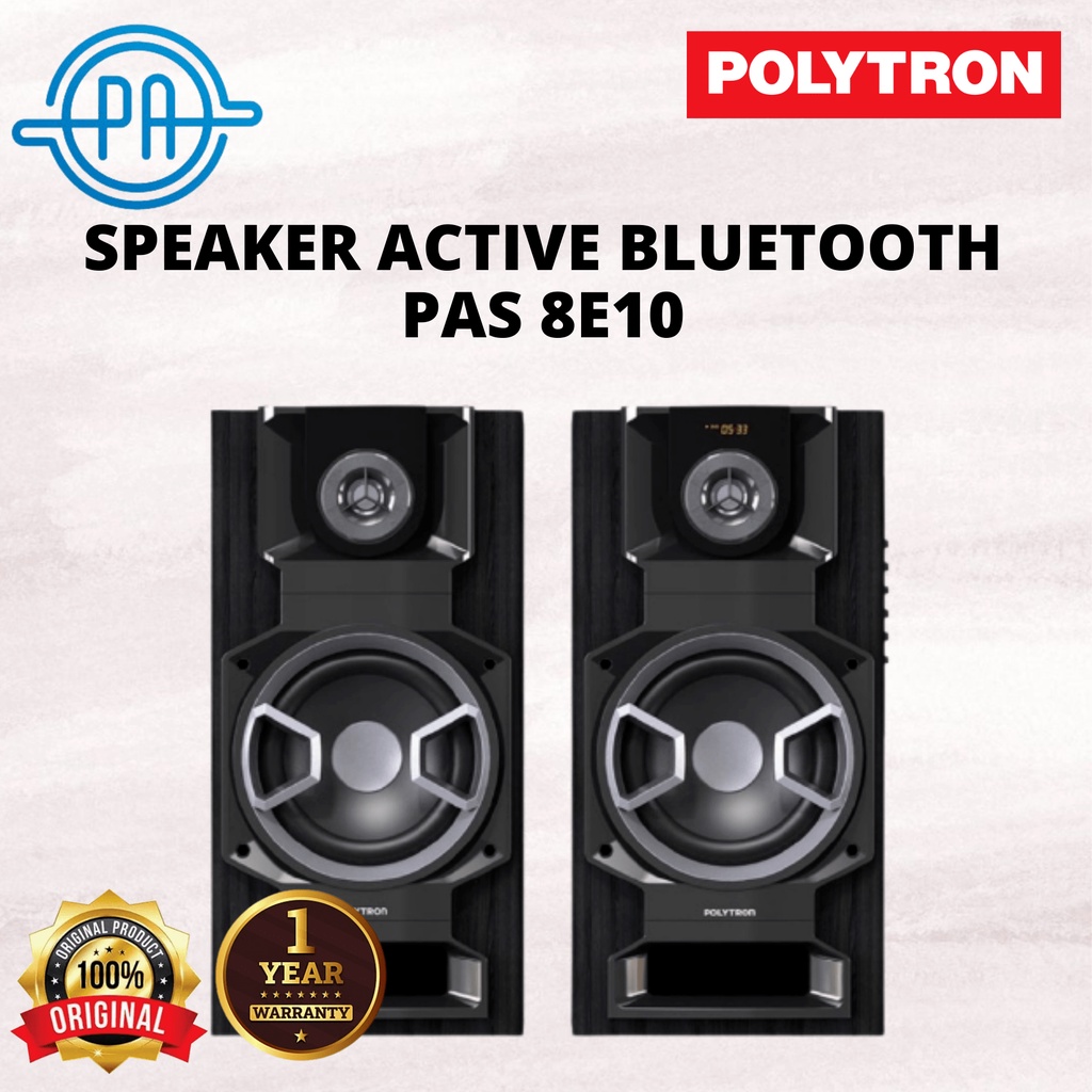 SPEAKER AKTIF BLUETOOTH POLYTRON PAS 8E10 PAS8E10  NEW