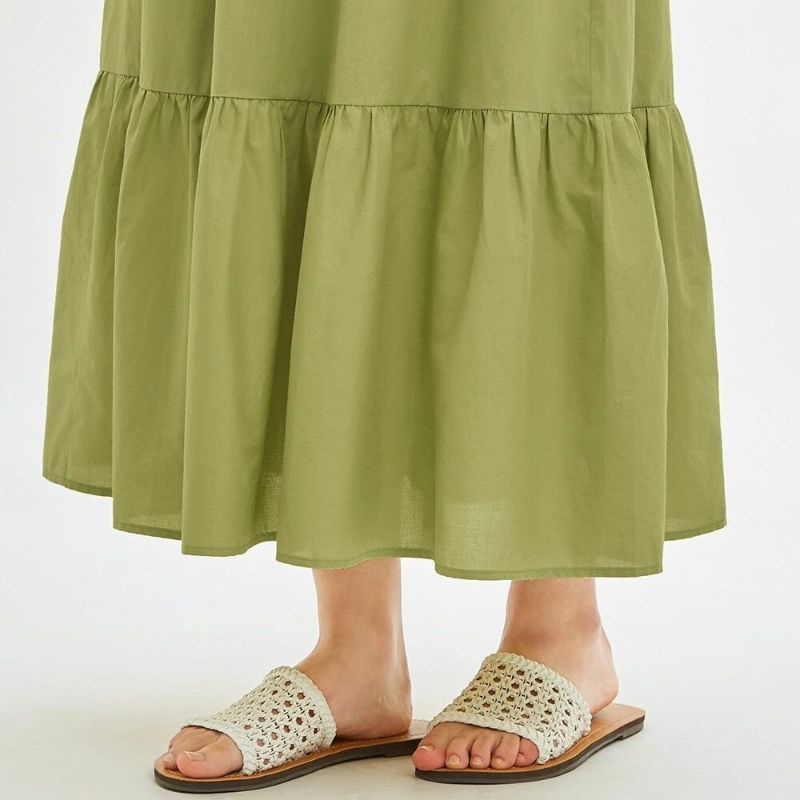 Unq tiered maxy skirt