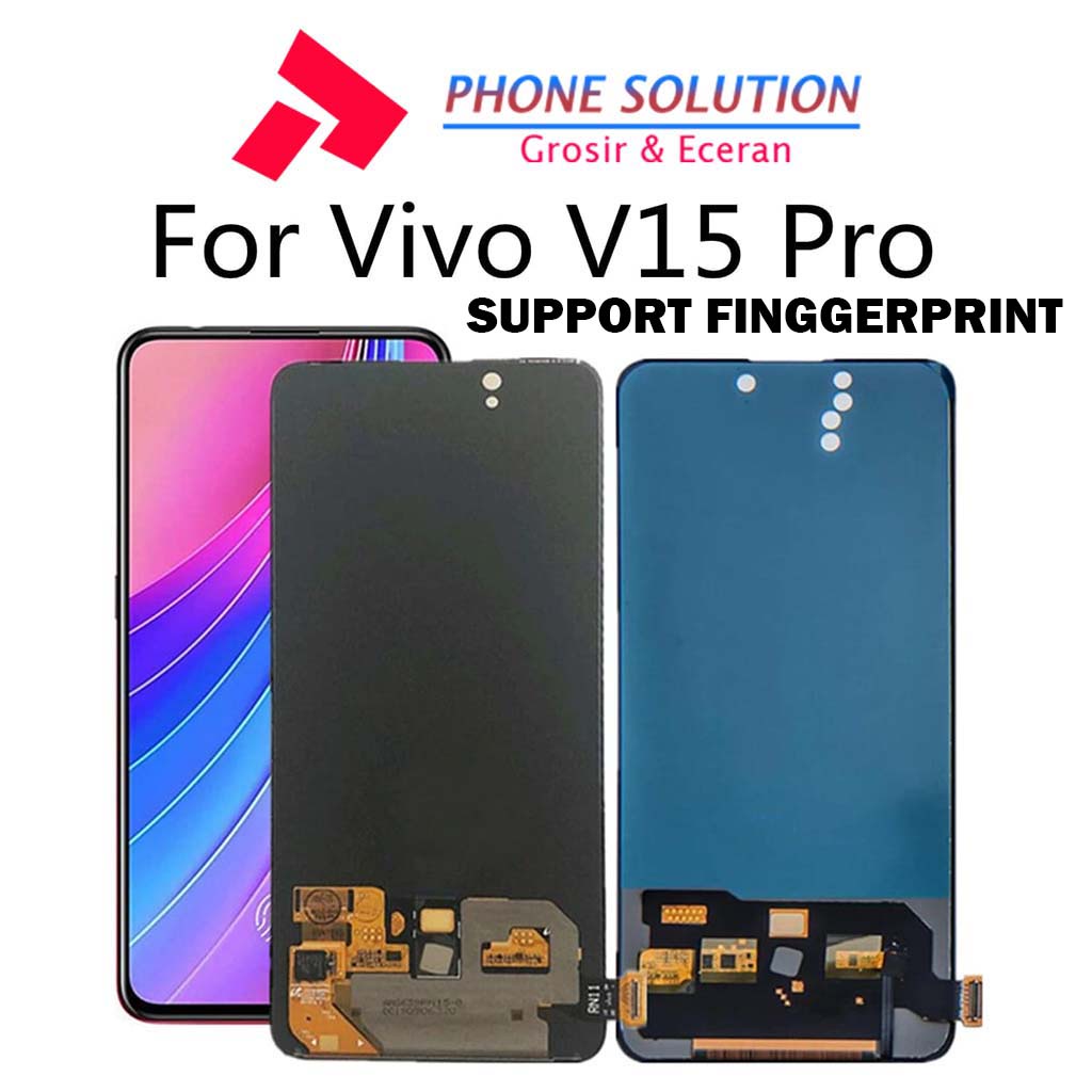 LCD Vivo V15 PRO SUPPORT FINGGERPRINT ORIGINAL 100% Fullset Touchscreen // Supplier LCD Oppo - Garansi 1 Bulan