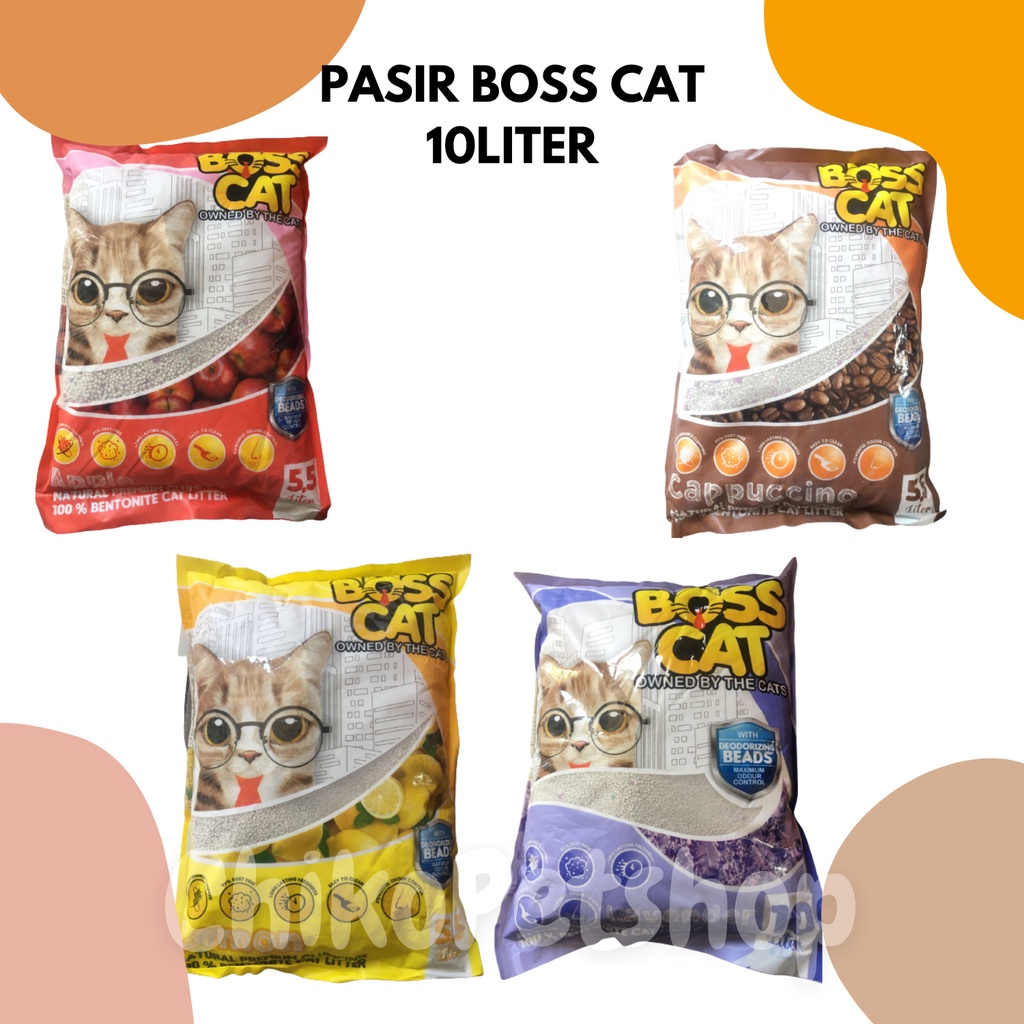 [10 LITER] PASIR Boscat Pasir BOSSCAT SETARA PAWSITIVE/MARKOTOP/TOP