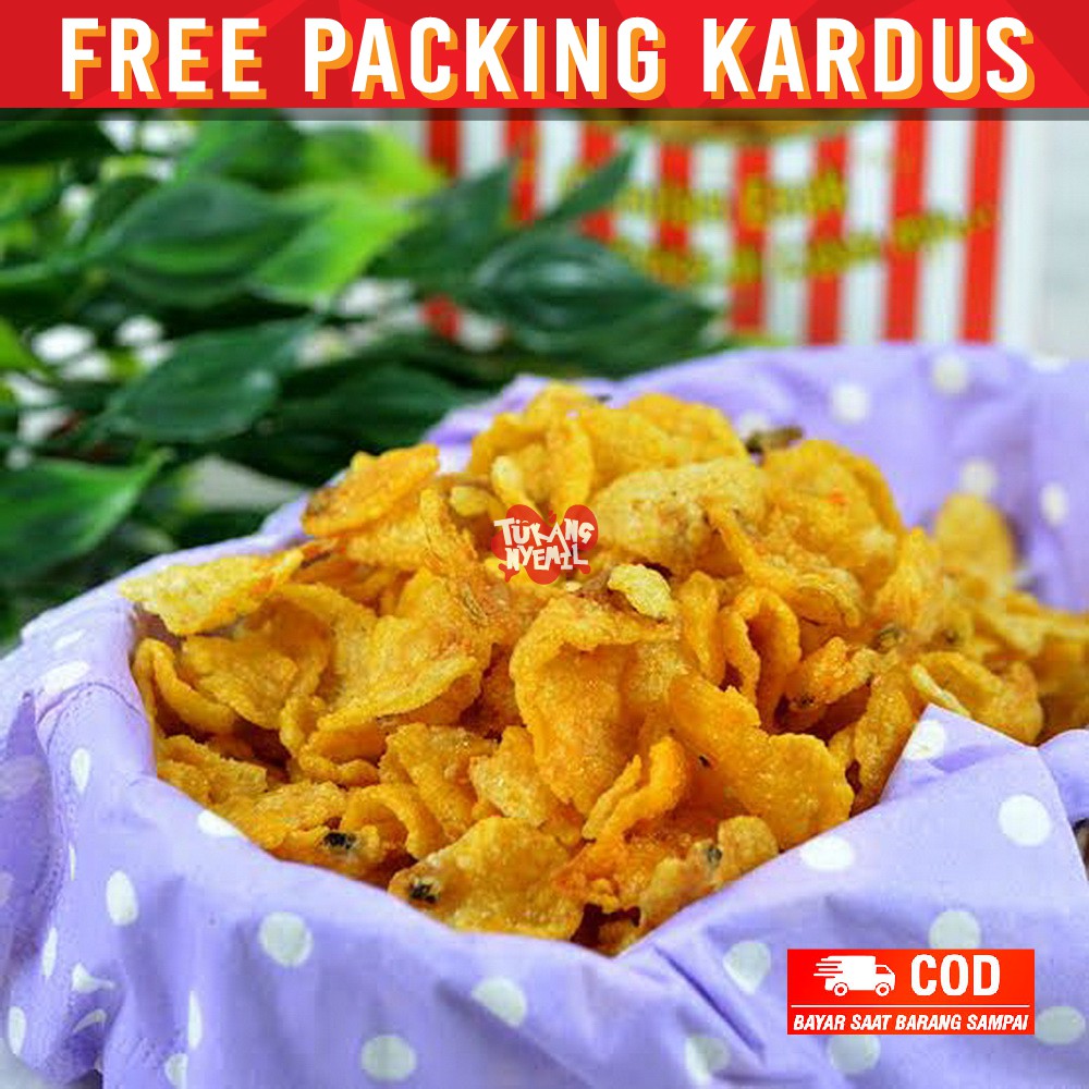 

COD Snack EMPING JAGUNG PEDAS MANIS 250 gram | MAKANAN RINGAN CEMILAN JAJANAN