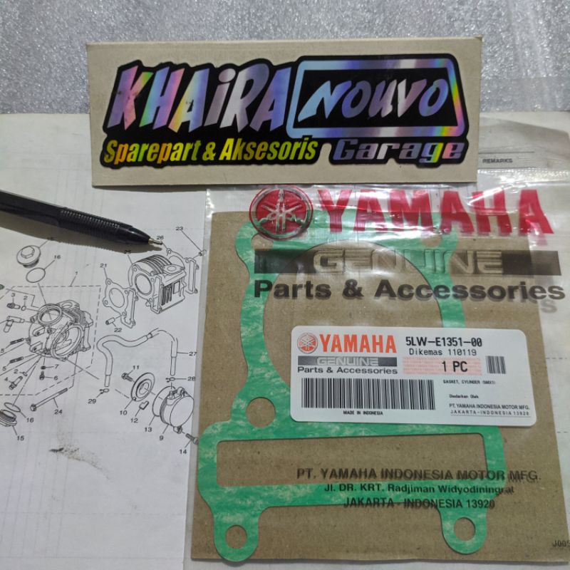 Paking blok seher nouvo mio standar original perpak blok nouvo ori paking kertas block seher mio nou