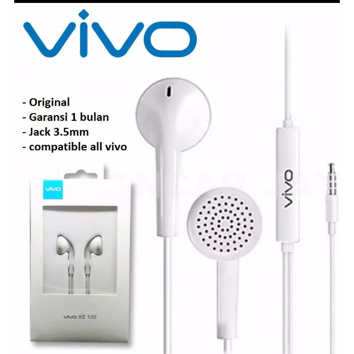 Headset earphone vivo