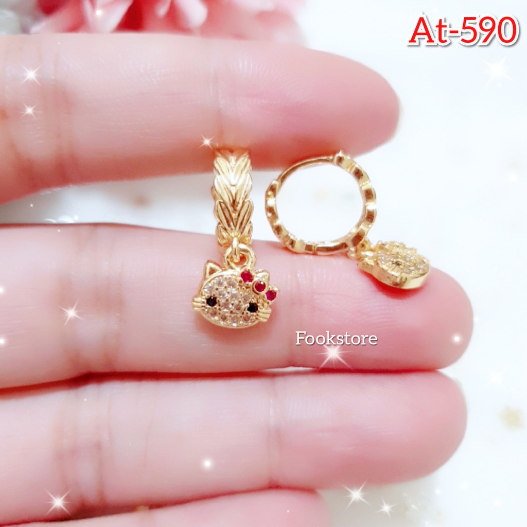 TERBARU ANTING WANITA XUPING MODEL CLIP/ANTI ALERGI-3