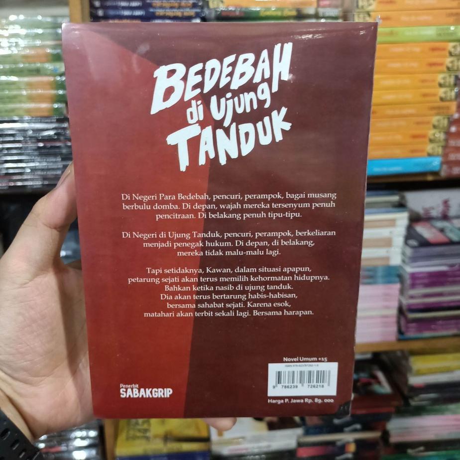 

Miliki Buku Novel Bedebah Diujung Tanduk - Seller ,,