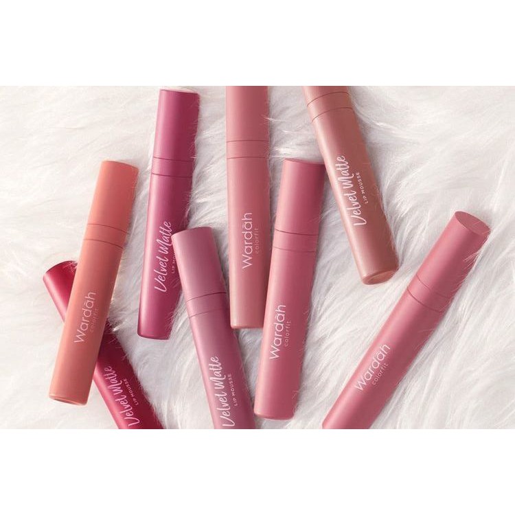 PROMO WARDAH COLORFIT VELVET MATTE Lip Mousse/VELVET/WARDAH/LIPSTICK