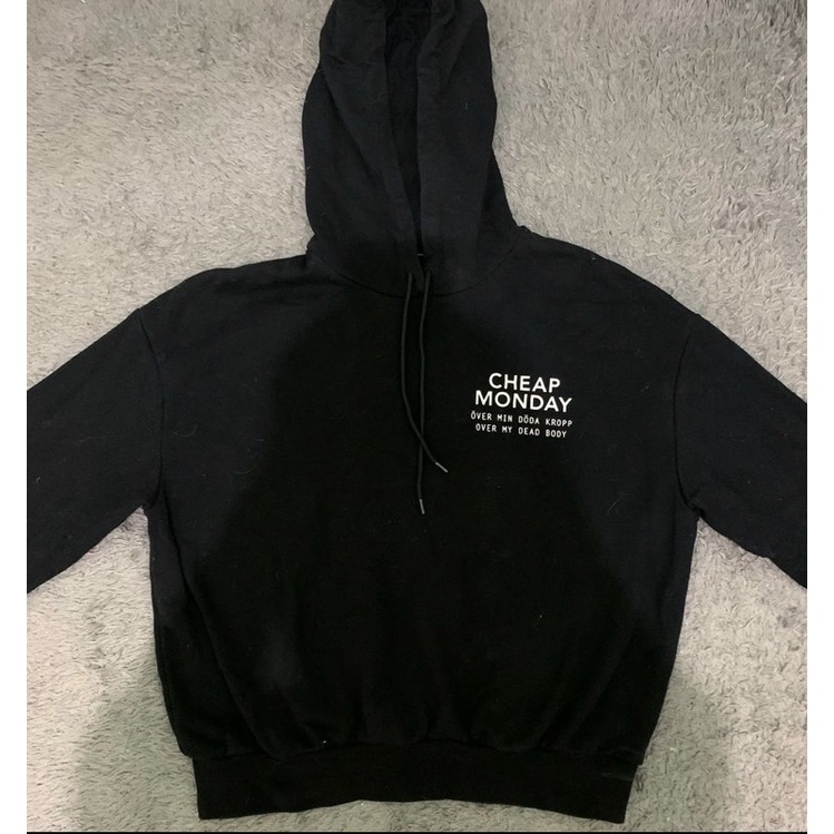 Crop Hoodie by Cheap Monday