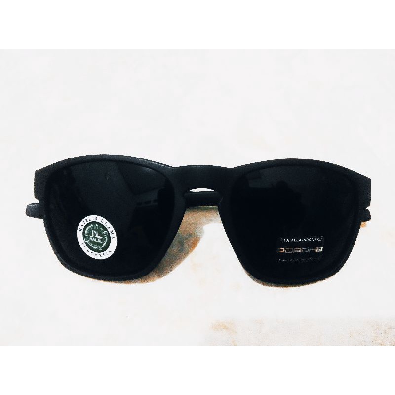 Kacamata Cassual Hitam Pria Wanita | Black Doff