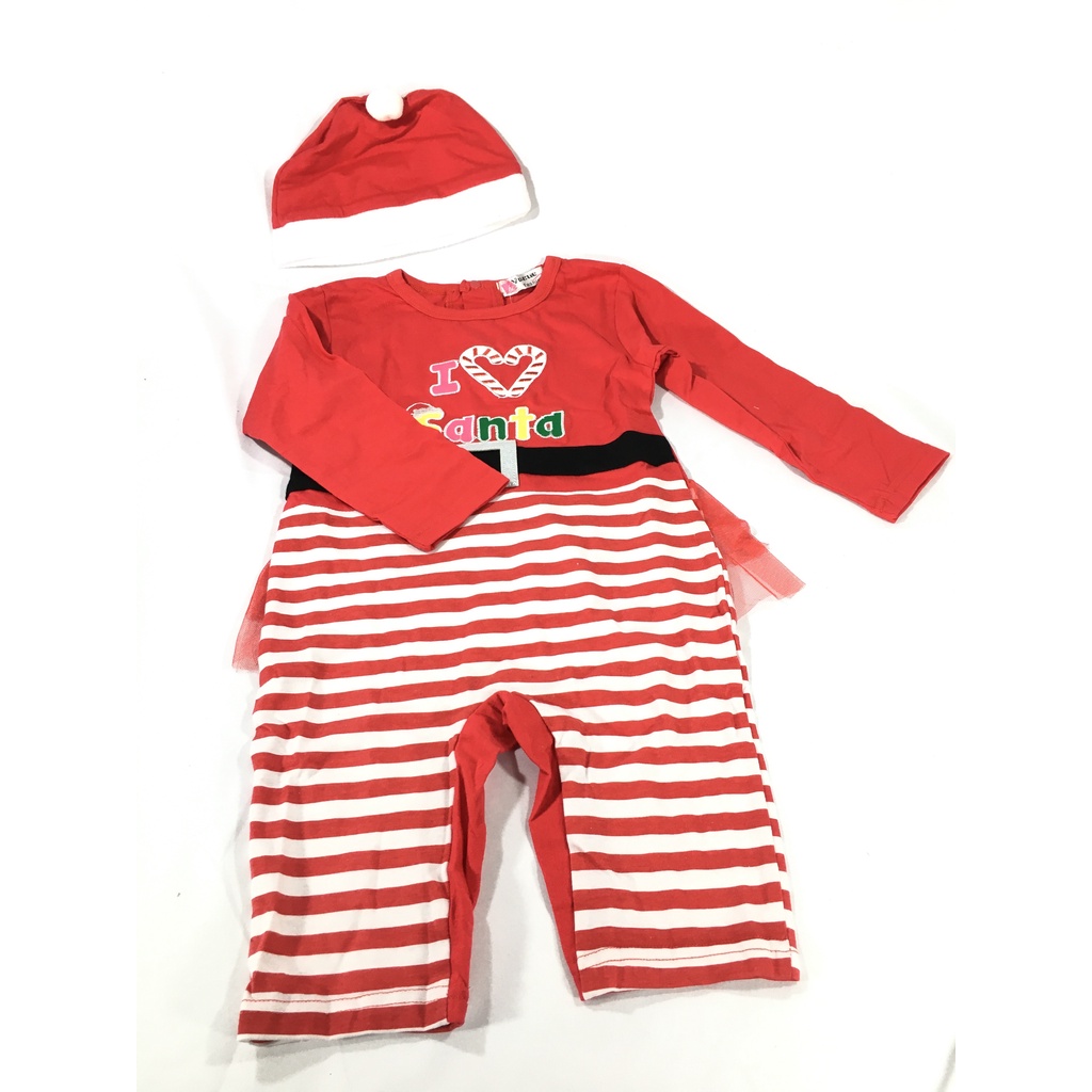 Baju Natal Santa | Setelan Christmass | i love santa