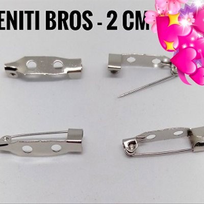PENITI BROS isi 50 pcs - peniti 2 cm - Peniti Papan Nama - Peniti Pin