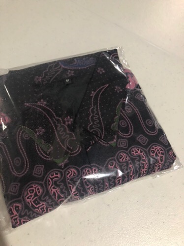 Batik Pria Premium Full Furing Biru Ungu Katun Sragenan Ori Batik Solo