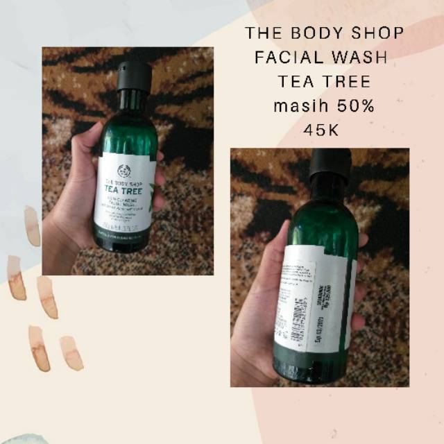 THE BODY SHOP TEA TREE FACIAL WASH