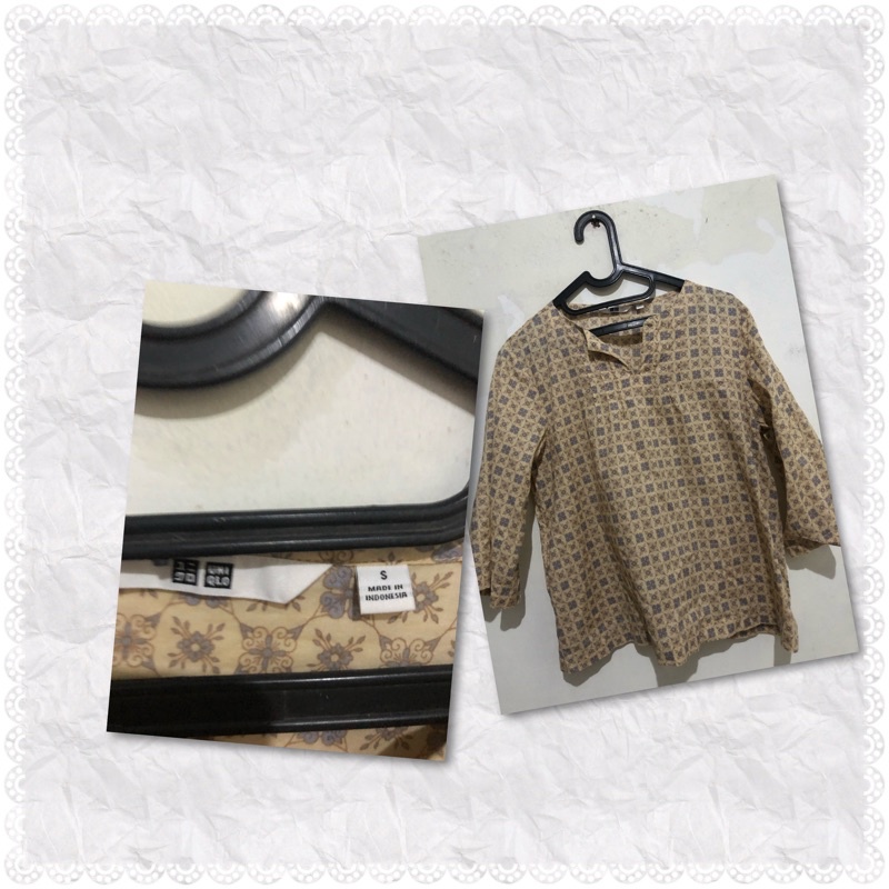 uniqlo batik preloved
