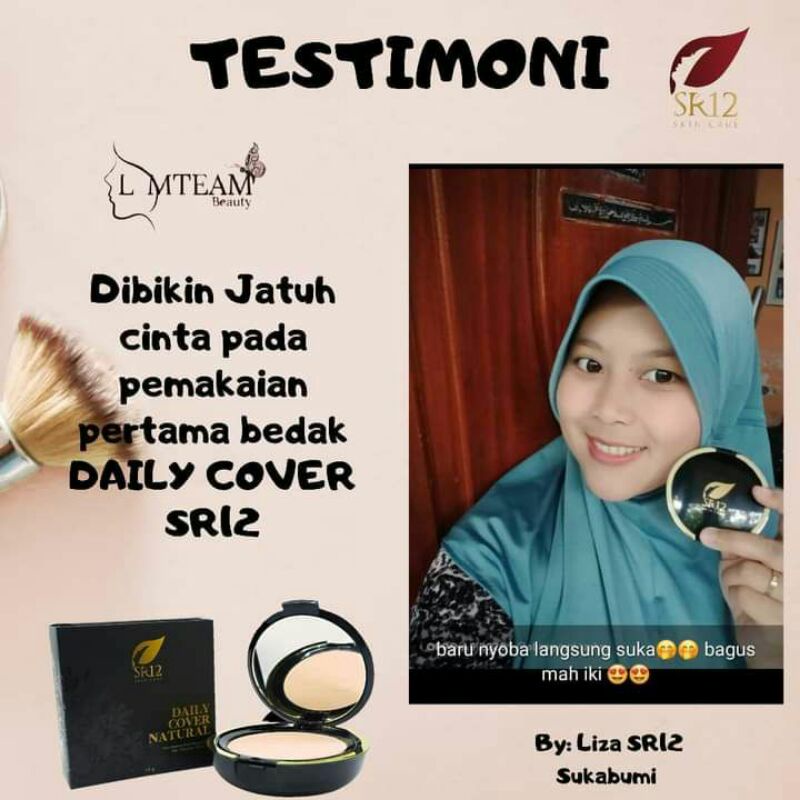 SR12 Daily Cover Bedak wanita-1
