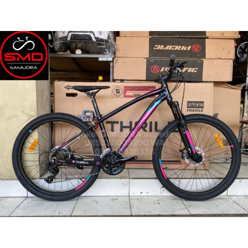 Sepeda Gunung MTB 26 THRILL Cleave 4.0 Unisex Alloy Murah BDG