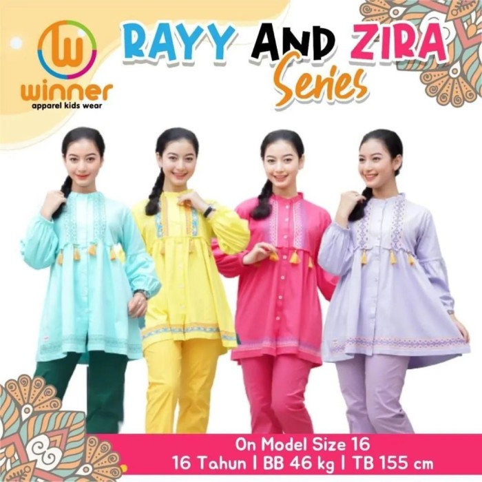 SETELAN RAYY DAN ZIRA / SETELAN ANAK CEWEK DAN COWOK by WINNER / SETELAN KOKO