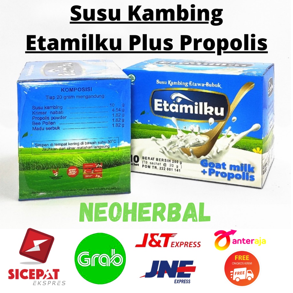 

Susu Kambing Etamilku Bubuk Plus Propolis | Bukan Etapro | Sykgoat terlaris dan termurah