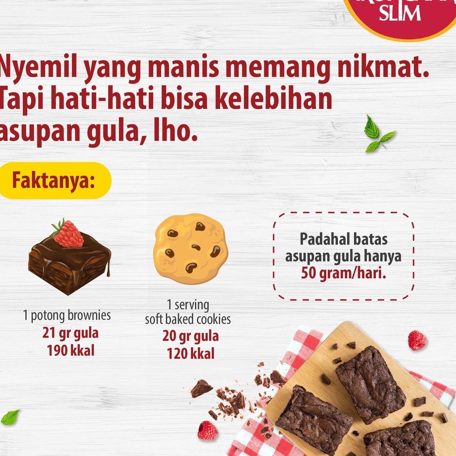 

Big Sale - Tropicana Slim Brownies Instant Powder Cake Mix 230 g - Bantu Dukung Hidup Sehat