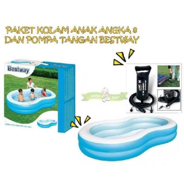 Pompa Tangan Merk Air Hammer Inflation Pump Bestway 12 Inch 62002