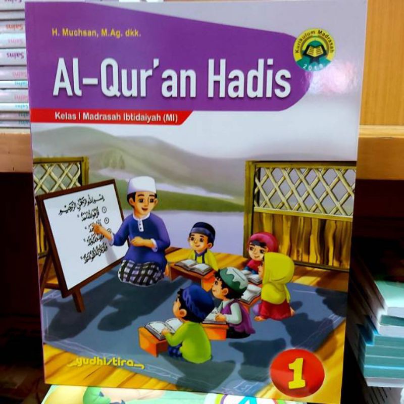 NEW Buku SD Al-quran Hadis Kelas 1 Yudhistira