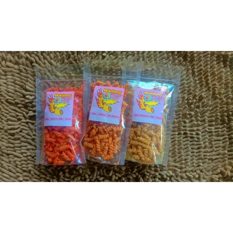 

MAKARONI PEDAS rasa spesial kemriuk kemasan 100gram