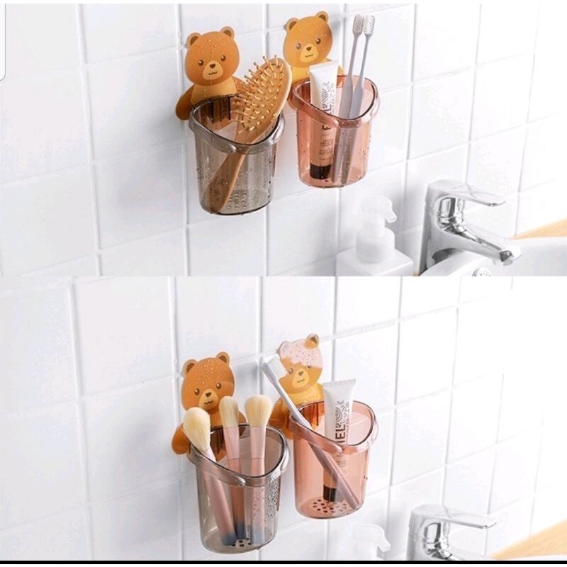 Children's Toothbrush Holder/ Rak Sikat Gigi Lucu/Tempat sikat gigi