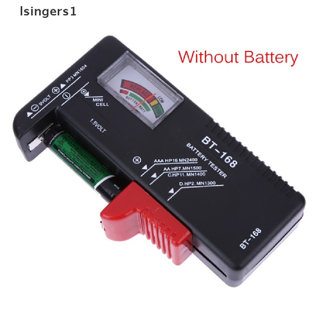 (lsingers1) Alat Tester Kapasitas Baterai Digital Smart Power Indikator