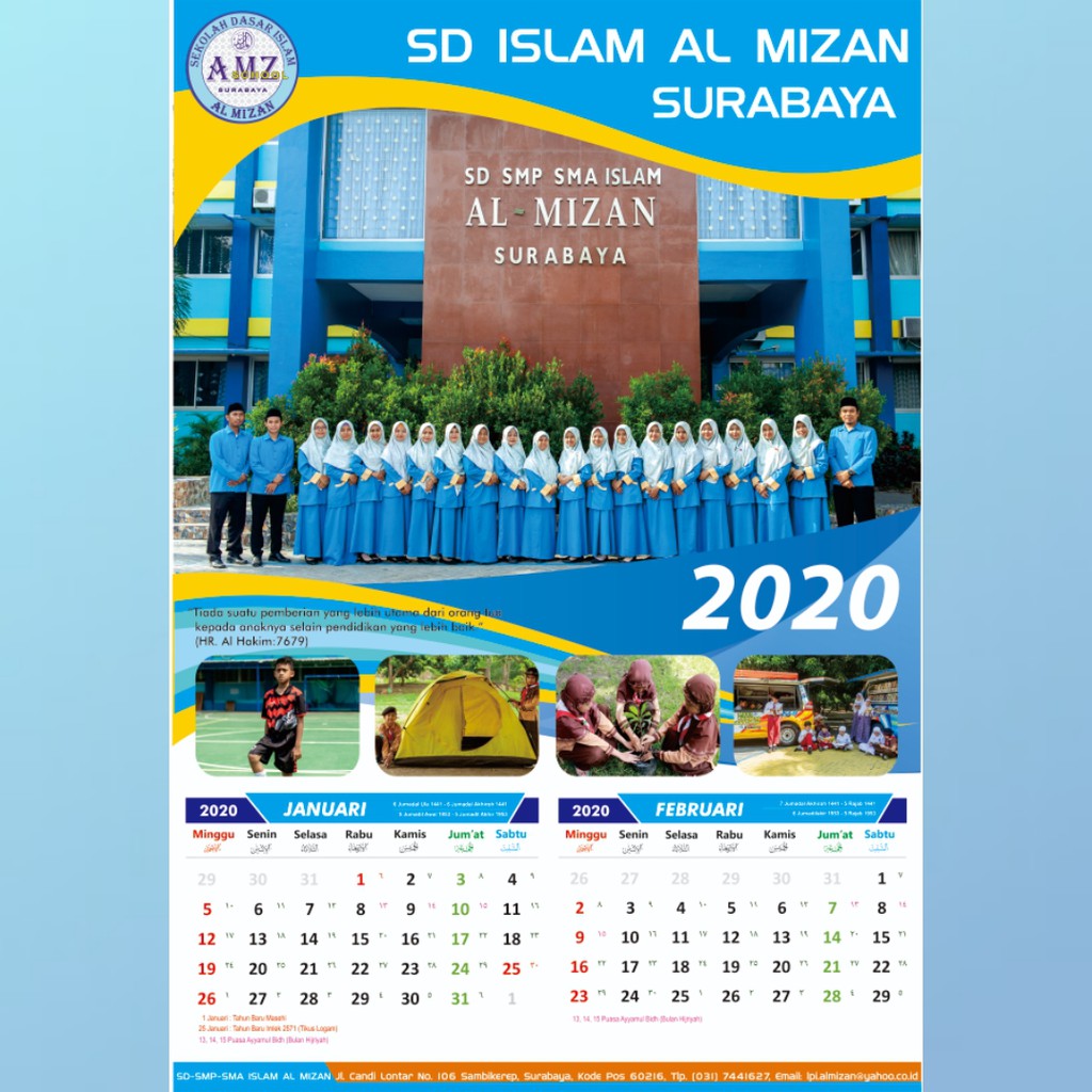 Desain Kalender / Ini menjadi prioritas bagi saya karena ada banyak