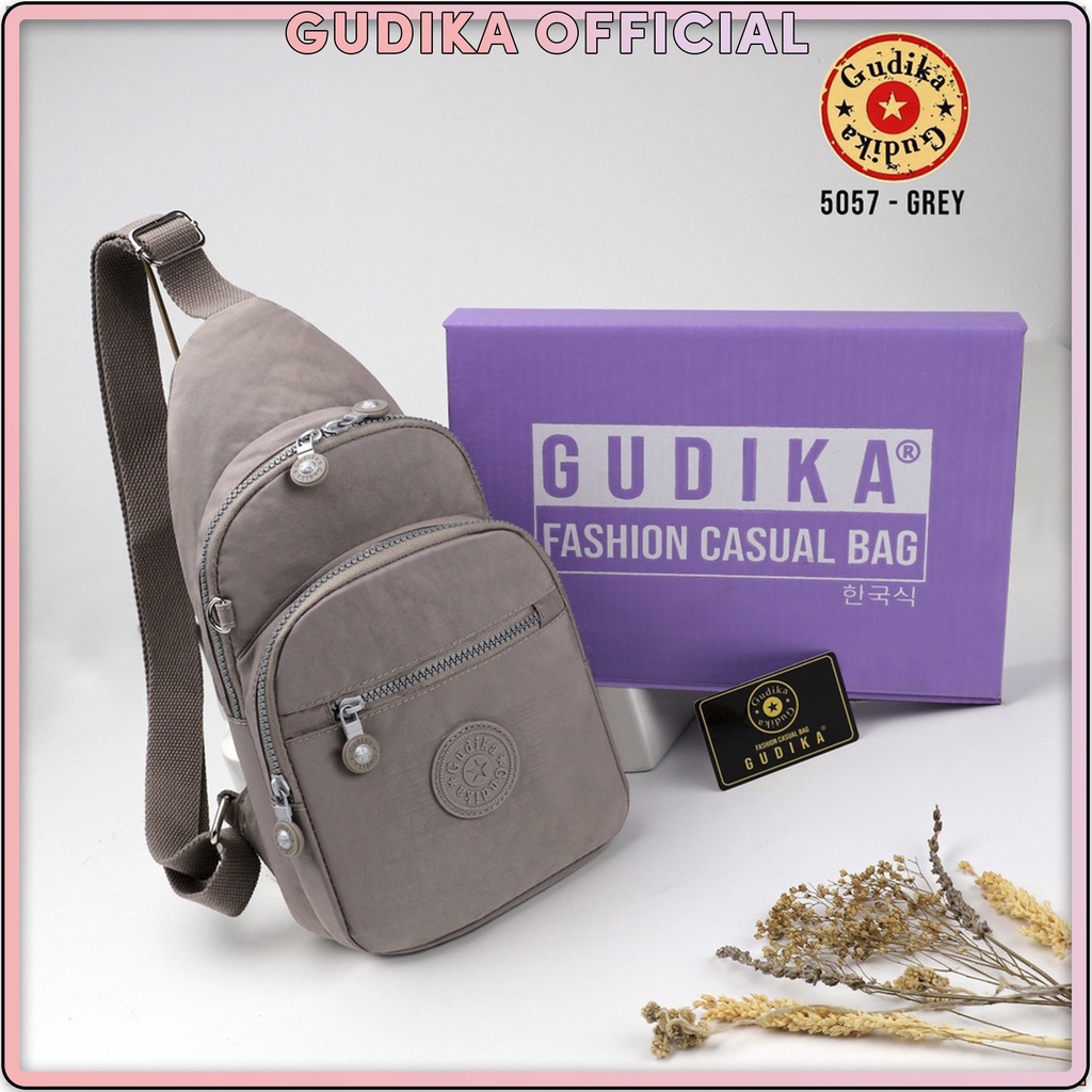 PROMO Waistbag GUDIKA 5057 - tas pria wanita import original termurah - waterproof