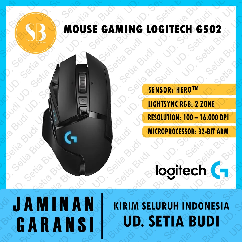 Mouse Gaming Logitech G502