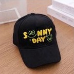 Topi Baseball anak sunny day /topi anak bordir timbul