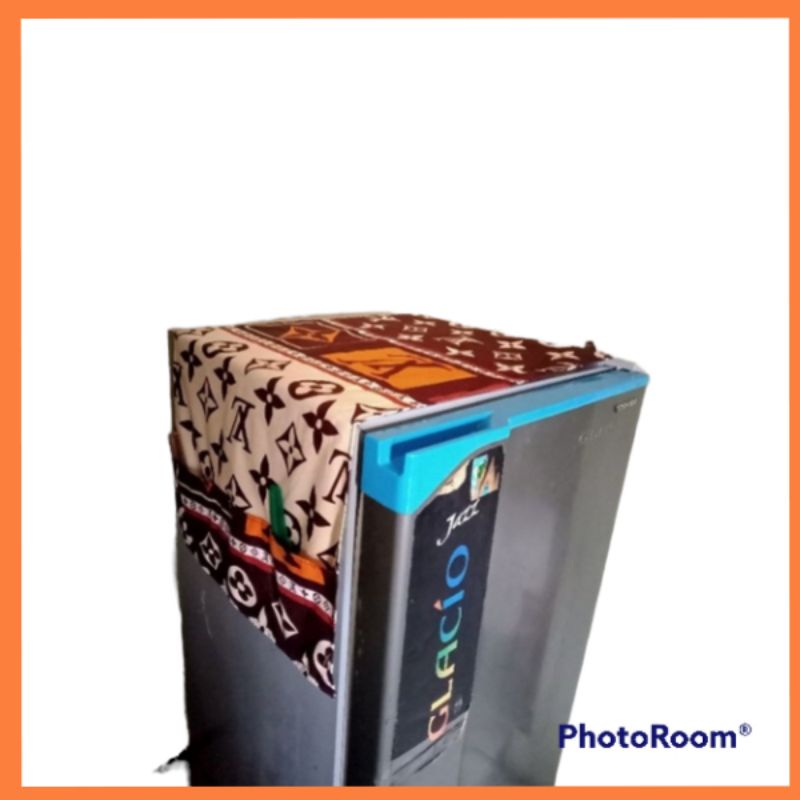 COVER TAPLAK KULKAS KAIN MINIMALIS